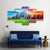 Global Warming Effect In City Canvas Wall Art-5 Pop-Gallery Wrap-47" x 32"-Tiaracle