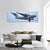 C-17 Globemaster III Panoramic Canvas Wall Art-3 Piece-25" x 08"-Tiaracle