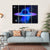 Glowing Black Hole Canvas Wall Art-4 Horizontal-Gallery Wrap-34" x 24"-Tiaracle