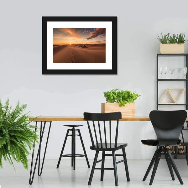 Gobi Desert Canvas Wall Art-3 Horizontal-Gallery Wrap-25" x 16"-Tiaracle