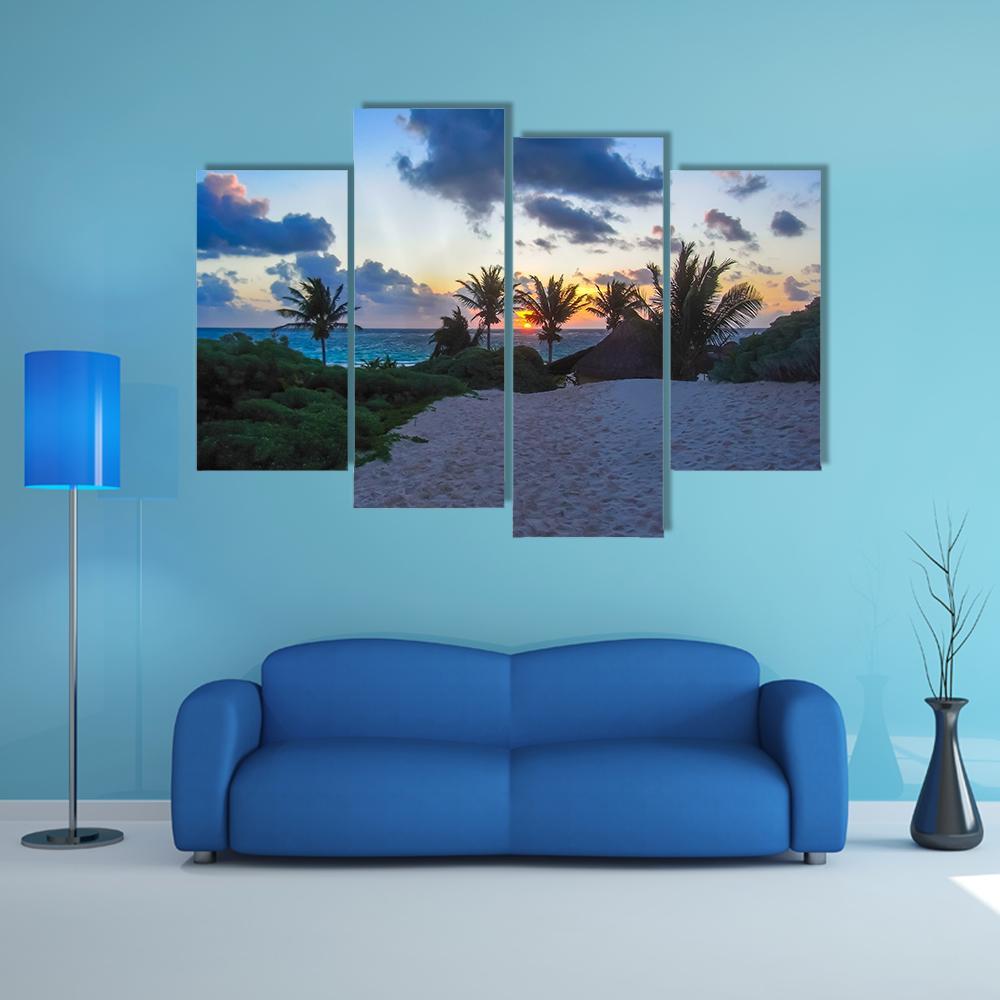 God Of Winds Temple Canvas Wall Art-4 Pop-Gallery Wrap-50" x 32"-Tiaracle