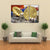 Golden Bitcoins On Motherboard Canvas Wall Art-3 Horizontal-Gallery Wrap-37" x 24"-Tiaracle
