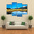 Lake With Golden Ears Mountain Canvas Wall Art-4 Pop-Gallery Wrap-50" x 32"-Tiaracle