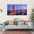 Golden Gate Bridge USA Canvas Wall Art-5 Horizontal-Gallery Wrap-22" x 12"-Tiaracle