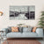 Golden Gate Bridge From Beach Canvas Wall Art-5 Horizontal-Gallery Wrap-22" x 12"-Tiaracle