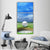 Golf Ball In Course Vertical Canvas Wall Art-3 Vertical-Gallery Wrap-12" x 25"-Tiaracle