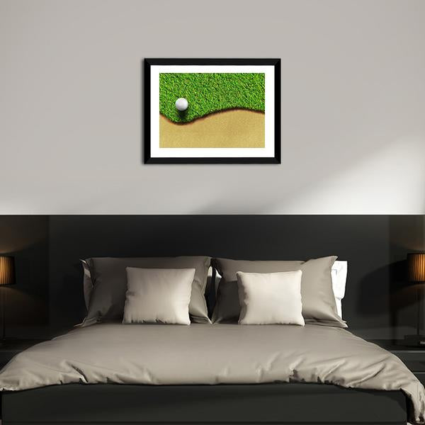 Golf Ball In Golf Courses Canvas Wall Art-3 Horizontal-Gallery Wrap-25&quot; x 16&quot;-Tiaracle
