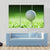 Golf Ball On Green Grass Canvas Wall Art-3 Horizontal-Gallery Wrap-37" x 24"-Tiaracle