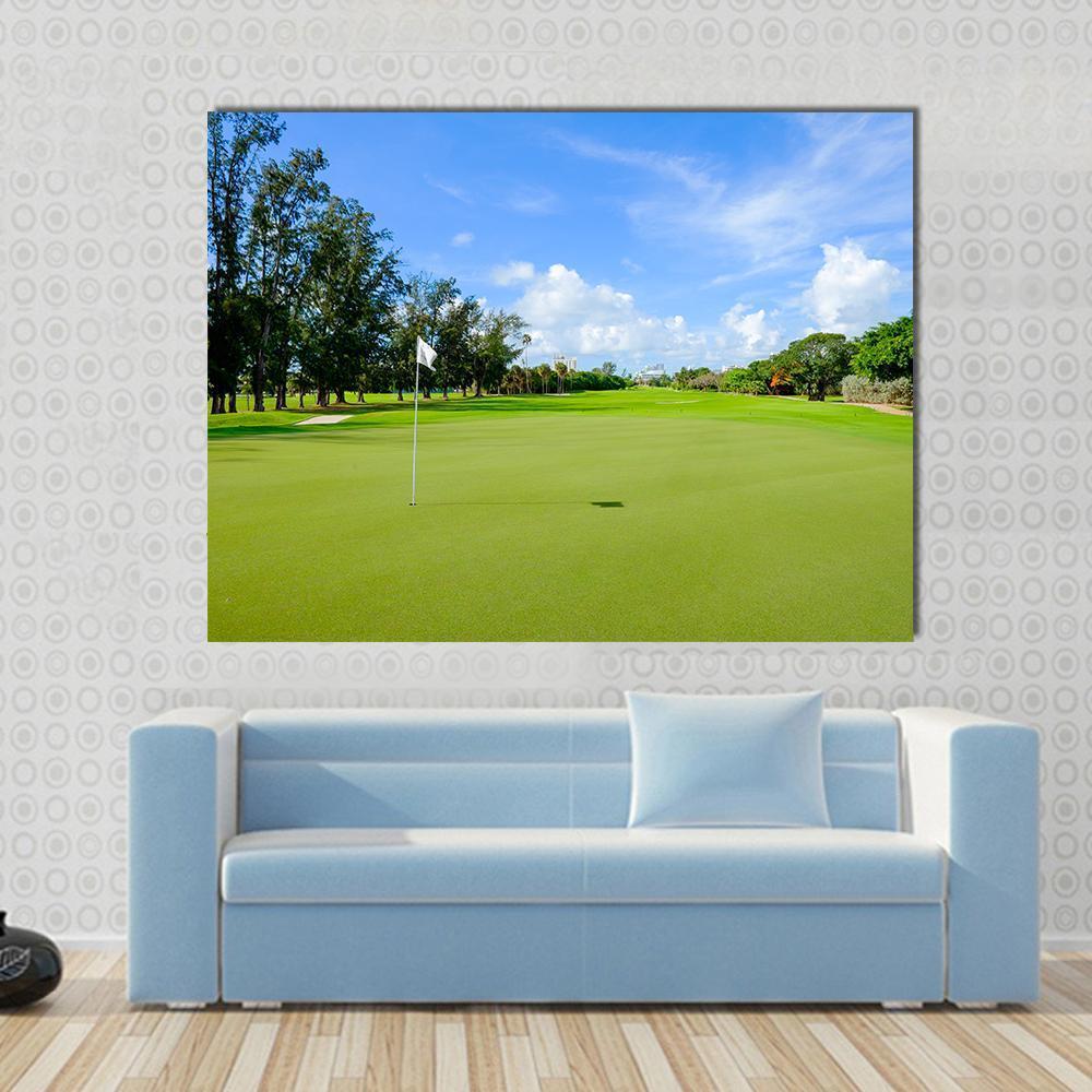 Golf Course Australia Canvas Wall Art-1 Piece-Gallery Wrap-48&quot; x 32&quot;-Tiaracle
