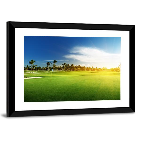Golf Course Dominican Republic Canvas Wall Art-3 Horizontal-Gallery Wrap-25&quot; x 16&quot;-Tiaracle