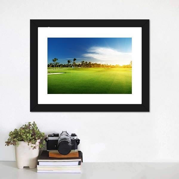 Golf Course Dominican Republic Canvas Wall Art-1 Piece-Framed Print-20&quot; x 16&quot;-Tiaracle