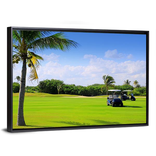 Golf Course Mexico Canvas Wall Art-3 Horizontal-Gallery Wrap-25&quot; x 16&quot;-Tiaracle