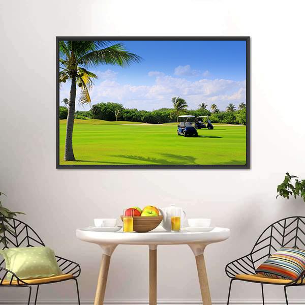 Golf Course Mexico Canvas Wall Art-3 Horizontal-Gallery Wrap-25&quot; x 16&quot;-Tiaracle