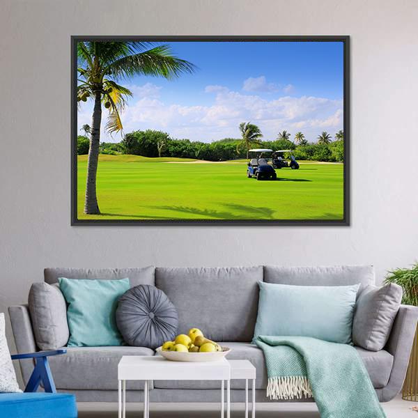 Golf Course Mexico Canvas Wall Art-3 Horizontal-Gallery Wrap-25&quot; x 16&quot;-Tiaracle