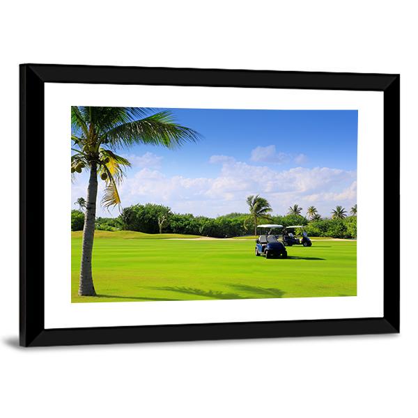 Golf Course Mexico Canvas Wall Art-3 Horizontal-Gallery Wrap-25&quot; x 16&quot;-Tiaracle