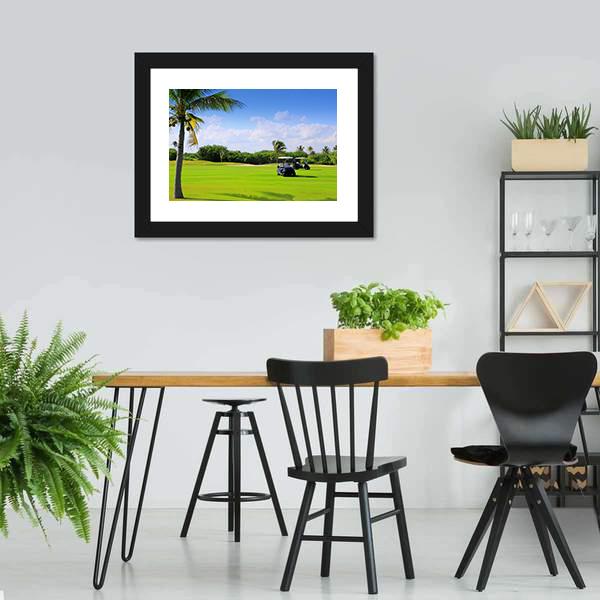 Golf Course Mexico Canvas Wall Art-3 Horizontal-Gallery Wrap-25&quot; x 16&quot;-Tiaracle