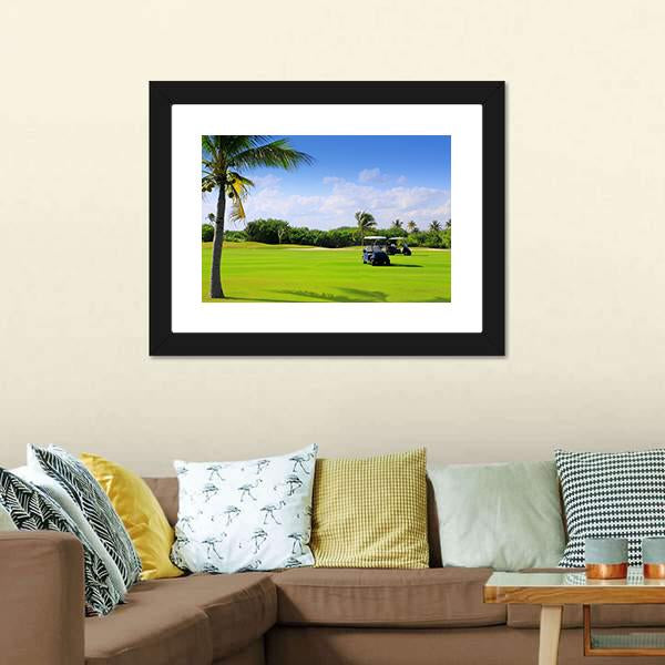 Golf Course Mexico Canvas Wall Art-3 Horizontal-Gallery Wrap-25&quot; x 16&quot;-Tiaracle