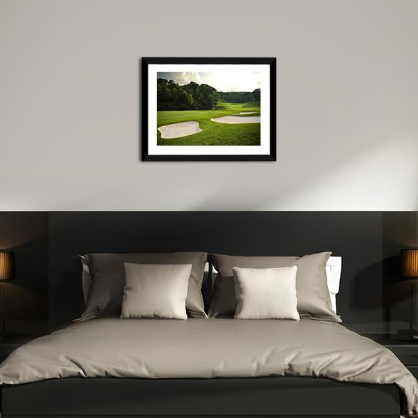 Golf Course Canvas Wall Art-3 Horizontal-Gallery Wrap-25&quot; x 16&quot;-Tiaracle