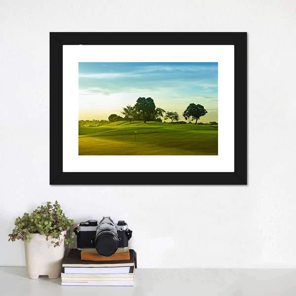 Golf Course Philippines Canvas Wall Art-1 Piece-Framed Print-20&quot; x 16&quot;-Tiaracle