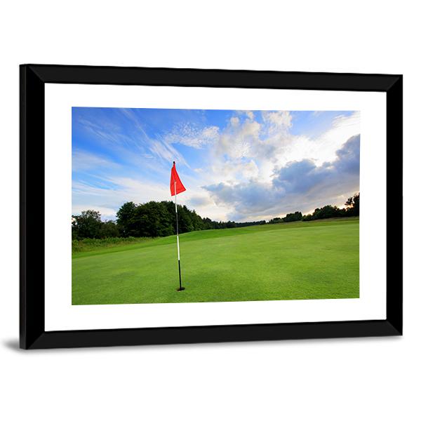 Golf Course Scotland Canvas Wall Art-3 Horizontal-Gallery Wrap-25&quot; x 16&quot;-Tiaracle