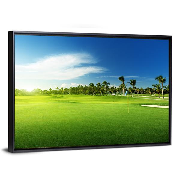 Golf Courses In Dominican Republic Canvas Wall Art-3 Horizontal-Gallery Wrap-25&quot; x 16&quot;-Tiaracle