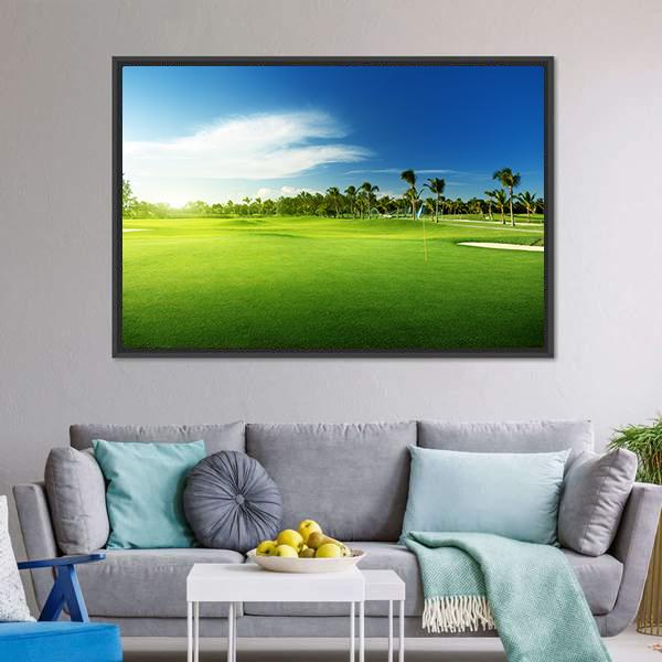 Golf Courses In Dominican Republic Canvas Wall Art-3 Horizontal-Gallery Wrap-25&quot; x 16&quot;-Tiaracle