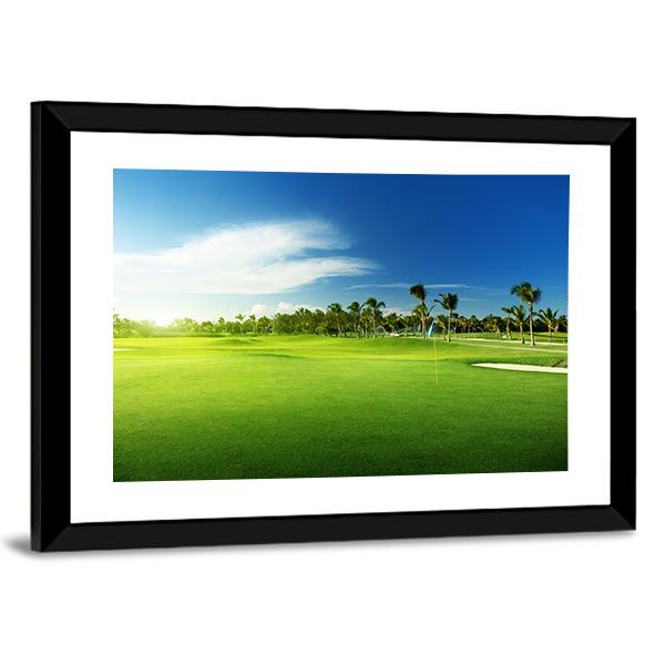 Golf Courses In Dominican Republic Canvas Wall Art-3 Horizontal-Gallery Wrap-25&quot; x 16&quot;-Tiaracle