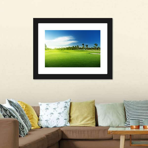 Golf Courses In Dominican Republic Canvas Wall Art-3 Horizontal-Gallery Wrap-25&quot; x 16&quot;-Tiaracle