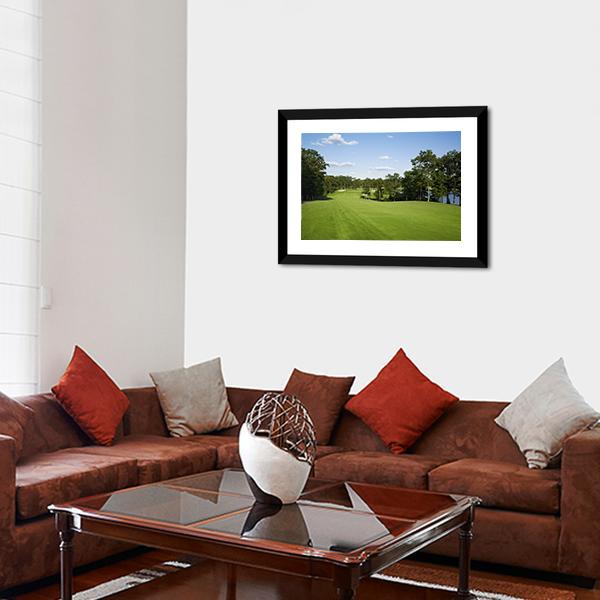 Golf Fairway Canvas Wall Art-3 Horizontal-Gallery Wrap-25&quot; x 16&quot;-Tiaracle