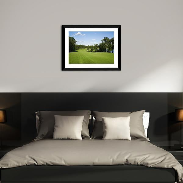 Golf Fairway Canvas Wall Art-3 Horizontal-Gallery Wrap-25&quot; x 16&quot;-Tiaracle