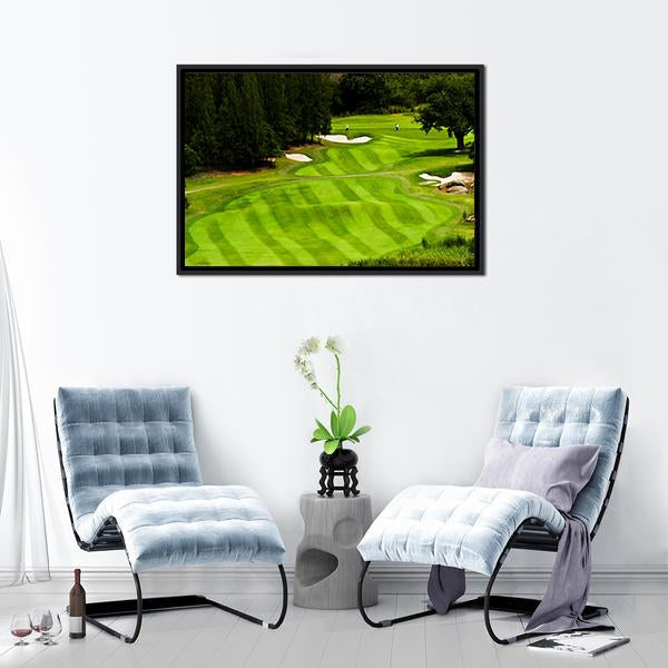 Golf Land Canvas Wall Art-3 Horizontal-Gallery Wrap-25&quot; x 16&quot;-Tiaracle