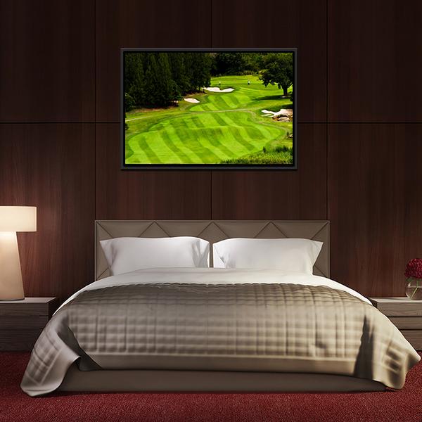 Golf Land Canvas Wall Art-3 Horizontal-Gallery Wrap-25&quot; x 16&quot;-Tiaracle