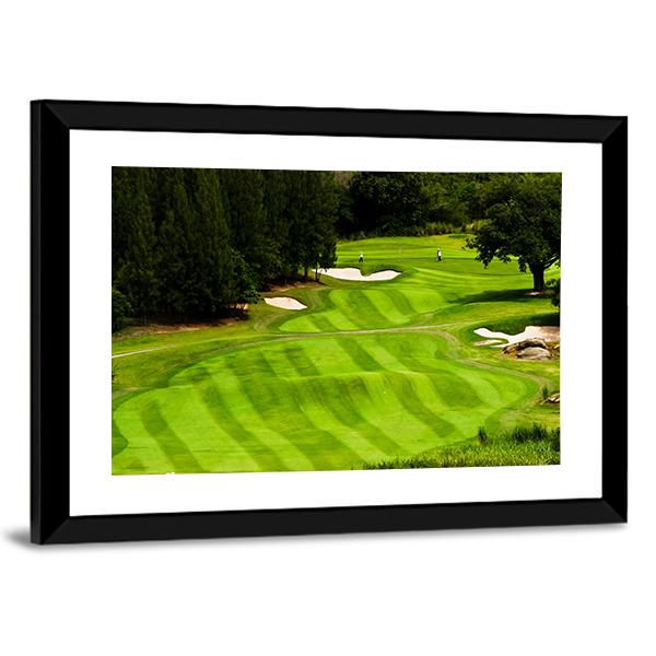 Golf Land Canvas Wall Art-3 Horizontal-Gallery Wrap-25&quot; x 16&quot;-Tiaracle