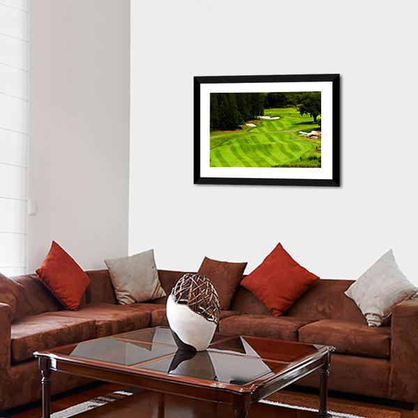 Golf Land Canvas Wall Art-3 Horizontal-Gallery Wrap-25&quot; x 16&quot;-Tiaracle