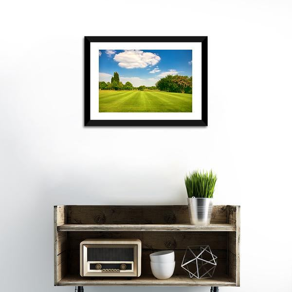 Golf Park Yorkshire UK Canvas Wall Art-1 Piece-Framed Print-20&quot; x 16&quot;-Tiaracle