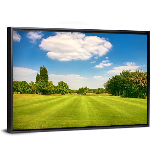 Golf Park Yorkshire UK Canvas Wall Art-3 Horizontal-Gallery Wrap-25&quot; x 16&quot;-Tiaracle
