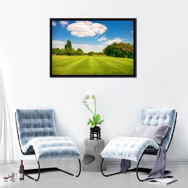 Golf Park Yorkshire UK Canvas Wall Art-3 Horizontal-Gallery Wrap-25&quot; x 16&quot;-Tiaracle