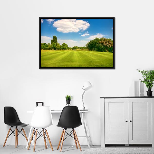 Golf Park Yorkshire UK Canvas Wall Art-3 Horizontal-Gallery Wrap-25&quot; x 16&quot;-Tiaracle