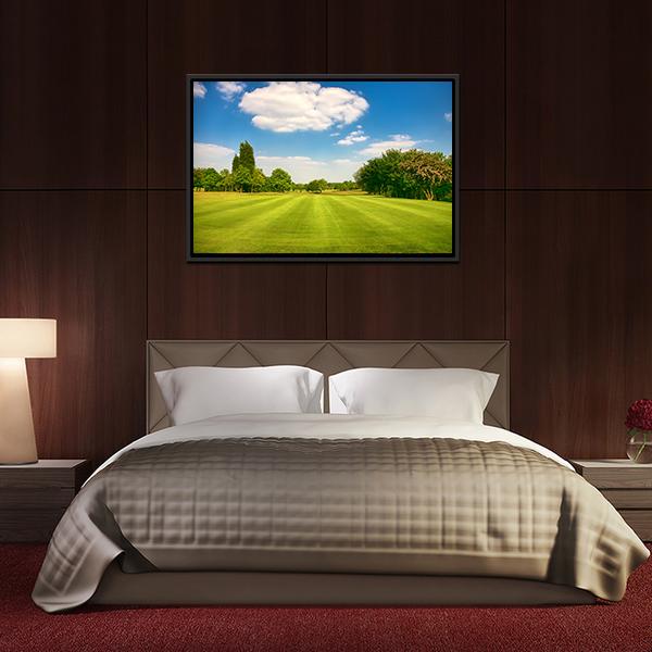Golf Park Yorkshire UK Canvas Wall Art-3 Horizontal-Gallery Wrap-25&quot; x 16&quot;-Tiaracle