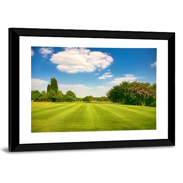 Golf Park Yorkshire UK Canvas Wall Art-3 Horizontal-Gallery Wrap-25&quot; x 16&quot;-Tiaracle
