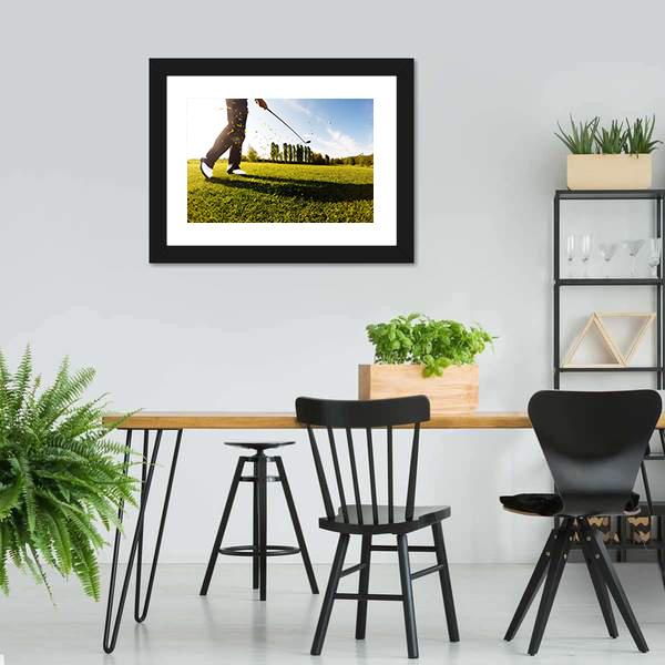 Golf Shot Canvas Wall Art-3 Horizontal-Gallery Wrap-25&quot; x 16&quot;-Tiaracle