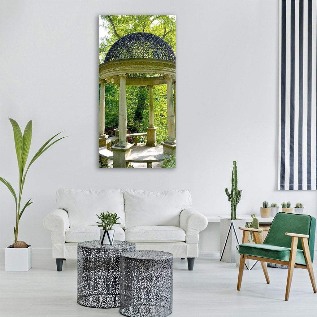 Gondola Pillar Vertical Canvas Wall Art-1 Vertical-Gallery Wrap-12" x 24"-Tiaracle