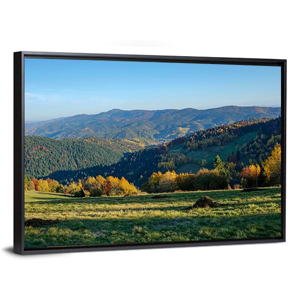 Gorce Mountains Poland Canvas Wall Art-3 Horizontal-Gallery Wrap-25" x 16"-Tiaracle