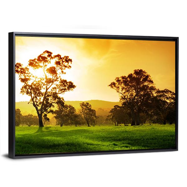 Gorgeous Rural Field Canvas Wall Art-3 Horizontal-Gallery Wrap-25" x 16"-Tiaracle