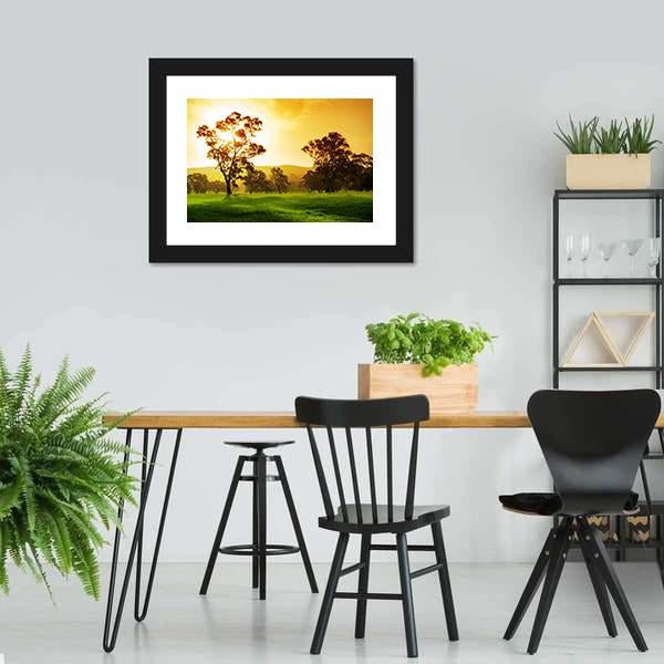 Gorgeous Rural Field Canvas Wall Art-3 Horizontal-Gallery Wrap-25" x 16"-Tiaracle