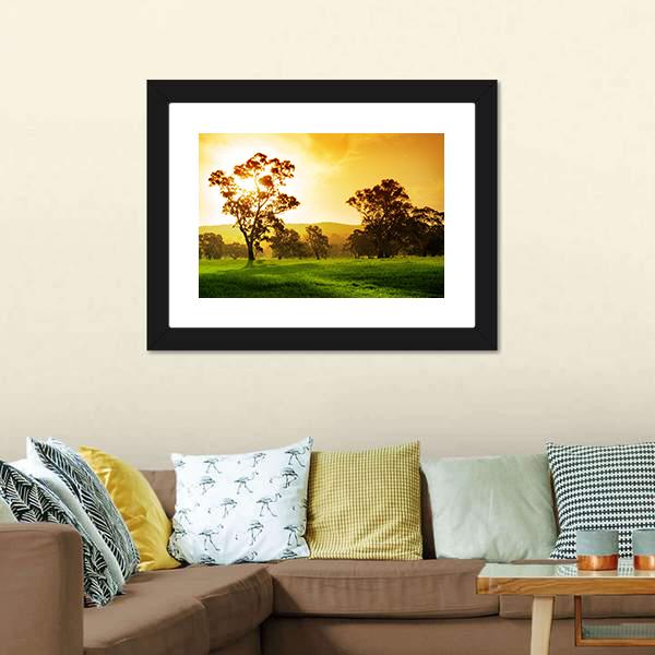 Gorgeous Rural Field Canvas Wall Art-3 Horizontal-Gallery Wrap-25" x 16"-Tiaracle
