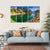 Gosausee Lake In Spring Canvas Wall Art-5 Horizontal-Gallery Wrap-22" x 12"-Tiaracle
