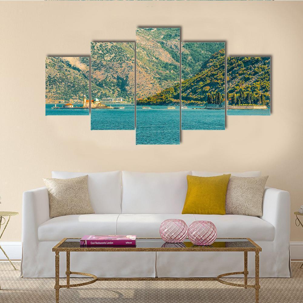 Gospa Island Canvas Wall Art-5 Star-Gallery Wrap-62" x 32"-Tiaracle