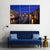 Grand Canal At Night Canvas Wall Art-5 Pop-Gallery Wrap-47" x 32"-Tiaracle