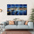 Grand Canal In Sunset Canvas Wall Art-4 Horizontal-Gallery Wrap-34" x 24"-Tiaracle